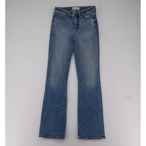 BKE Jeans Womens 24x31.5 Blue Parker High Rise Tailored Bootcut Stretch